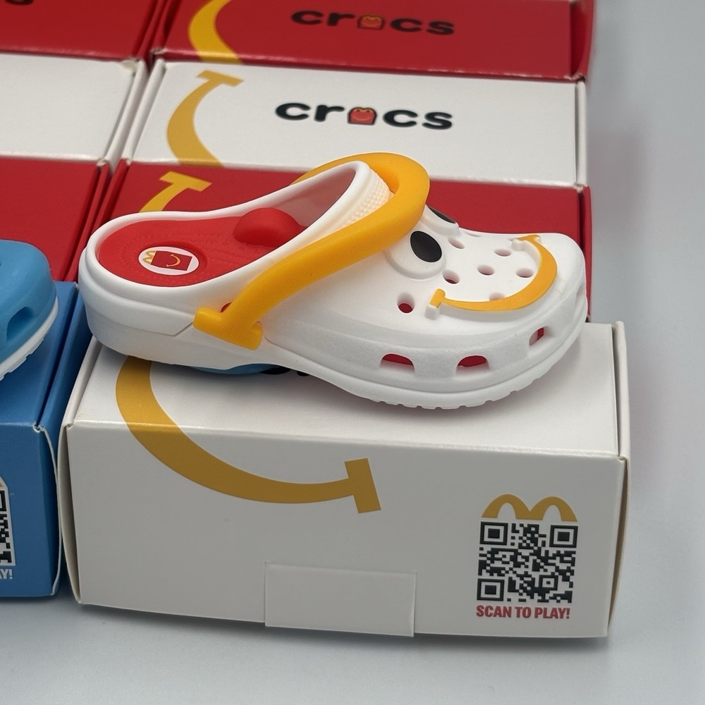 Mcdonald's Crocs 2024 Happy Meal Toys All In The Box Collectible Lot Of 20 - Picture 7 of 9